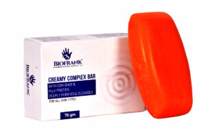 BIOFRANK CREAMY COMPLEX  SOAP, COW GHEE & MILK PROTIEN DEEPLY PURIFIES & CLEANSES, offered by Biofrank Pharmaceuticals (India) Pvt. Ltd.