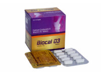 BIOCAL D3, CALCIUM CARBONATE 500 MG + VITAMIN D3 TABLETS, offered by Biofrank Pharmaceuticals (India) Pvt. Ltd.