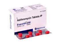 EVERZITH-250, AZITHROMYCIN 250 MG TABLET, offered by Biofrank Pharmaceuticals (India) Pvt. Ltd.