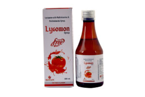 LYCOMON SYRUP, LYCOPENE WITH MULTIVITAMIN & MULTIMINERALS, offered by Biofrank Pharmaceuticals (India) Pvt. Ltd.