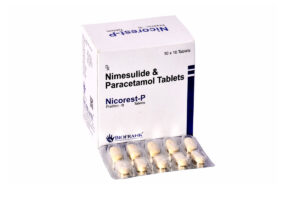 NICOREST-P, NIMUSLIDE 100MG + PARACETAMOL 325MG TABLET, offered by Biofrank Pharmaceuticals (India) Pvt. Ltd.