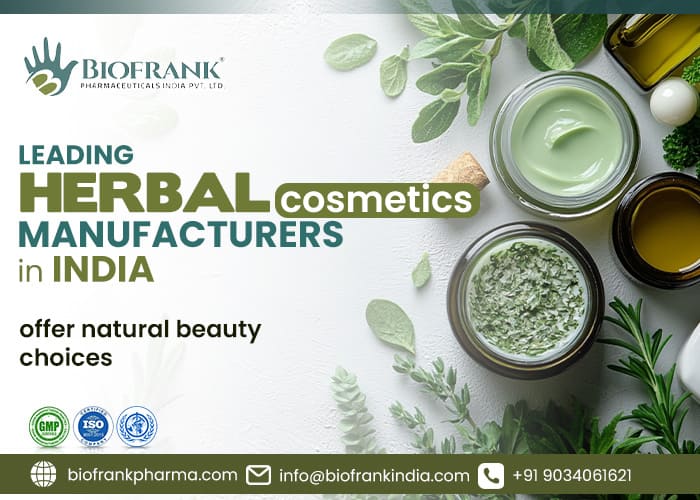Herbal cosmetics manufacturers in India