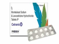 Cetranic-M, Montelukast Sodium & Levocetirizine Hydrochloride Tablets IP, offered by Biofrank Pharmaceuticals (India) Pvt. Ltd.