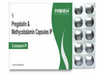 Cobaben-P, Pregabalin & Methycobalamin Capsules IP, offered by Biofrank Pharmaceuticals (India) Pvt. Ltd.