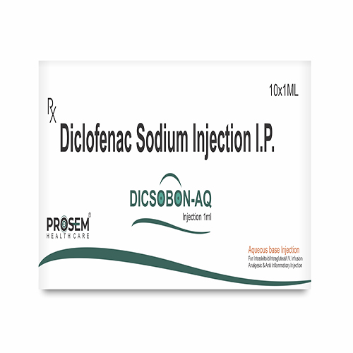 DICSOBON-AQ, Diclofenac Sodium Injection I.P., offered by Biofrank Pharmaceuticals (India) Pvt. Ltd.