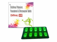 Diffnic MR, Diclofenac Potassium, Paracetamol & Chlorzoxazone Tablets, offered by Biofrank Pharmaceuticals (India) Pvt. Ltd.
