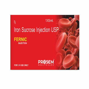 FERNIC, Iron Sucrose Injection USP
, offered by Biofrank Pharmaceuticals (India) Pvt. Ltd.