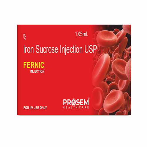 FERNIC, Iron Sucrose Injection USP
, offered by Biofrank Pharmaceuticals (India) Pvt. Ltd.