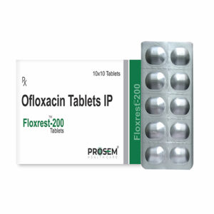 Floxrest-200, Ofloxacin Tablets IP, offered by Biofrank Pharmaceuticals (India) Pvt. Ltd.