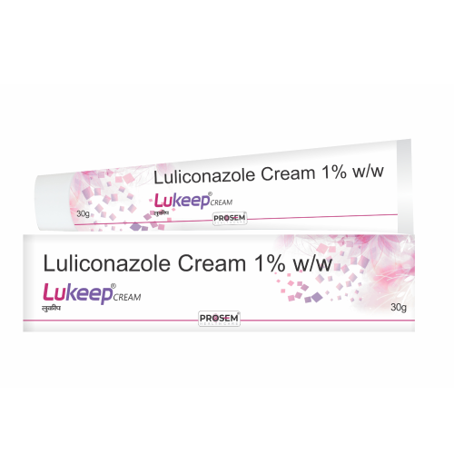 Lukeep, Luliconazole Cream 1% w/w, offered by Biofrank Pharmaceuticals (India) Pvt. Ltd.