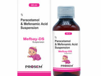 Mefbay-DS, Paracetamol & Mefenamic Acid Suspension, offered by Biofrank Pharmaceuticals (India) Pvt. Ltd.