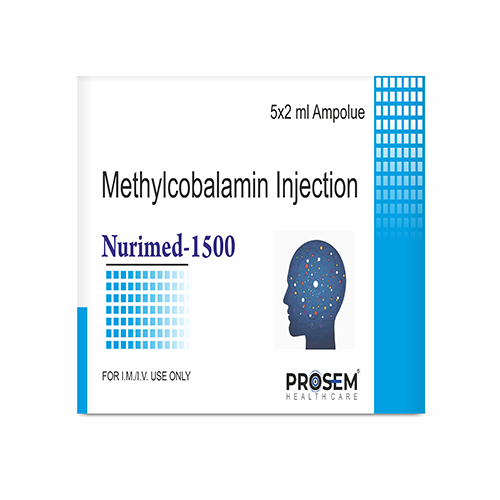 Nurimed-1500, Methylcobalamin Injection, offered by Biofrank Pharmaceuticals (India) Pvt. Ltd.
