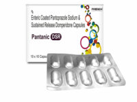 Pantanic DSR, Enteric Coated Pantoprazole Sodium & Sustained Release Domperidone Capsules, offered by Biofrank Pharmaceuticals (India) Pvt. Ltd.