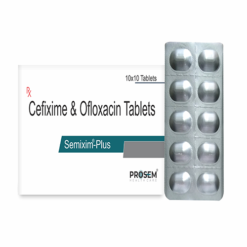 Semixim-Plus, Cefixime & Ofloxacin Tablets, offered by Biofrank Pharmaceuticals (India) Pvt. Ltd.