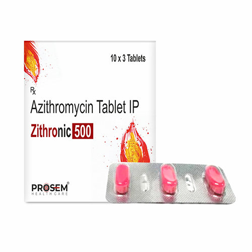 Zithronic 500, Azithromycin Tablet IP, offered by Biofrank Pharmaceuticals (India) Pvt. Ltd.