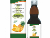 ZYMENIC, Fungal Diastase & Papain with Multivitamin Syrup, offered by Biofrank Pharmaceuticals (India) Pvt. Ltd.
