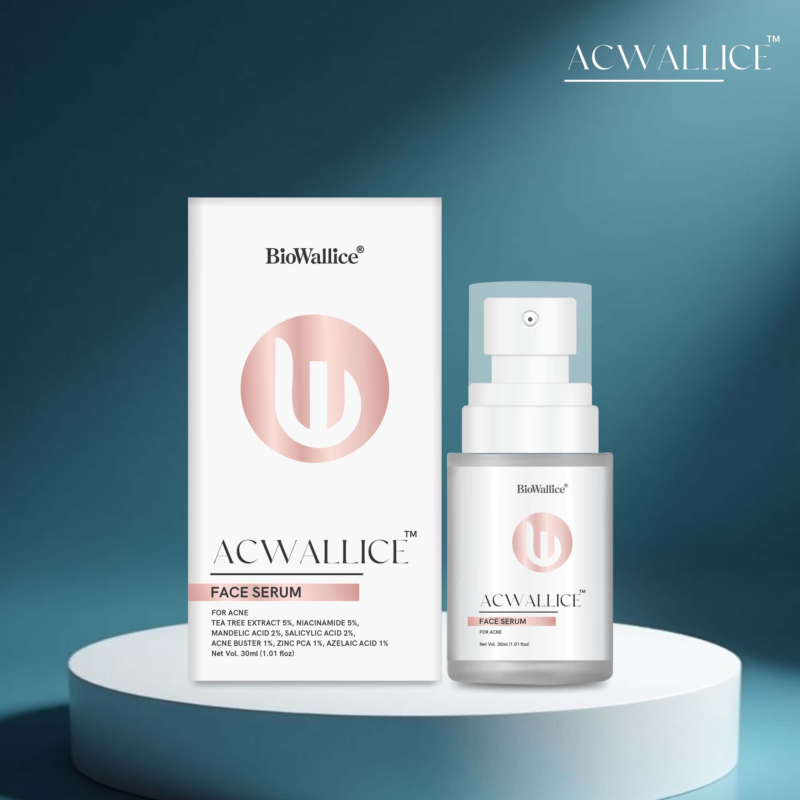 BioWallice-ACWALLICE FACE SERUM, offered by Biofrank Pharmaceuticals (India) Pvt. Ltd.