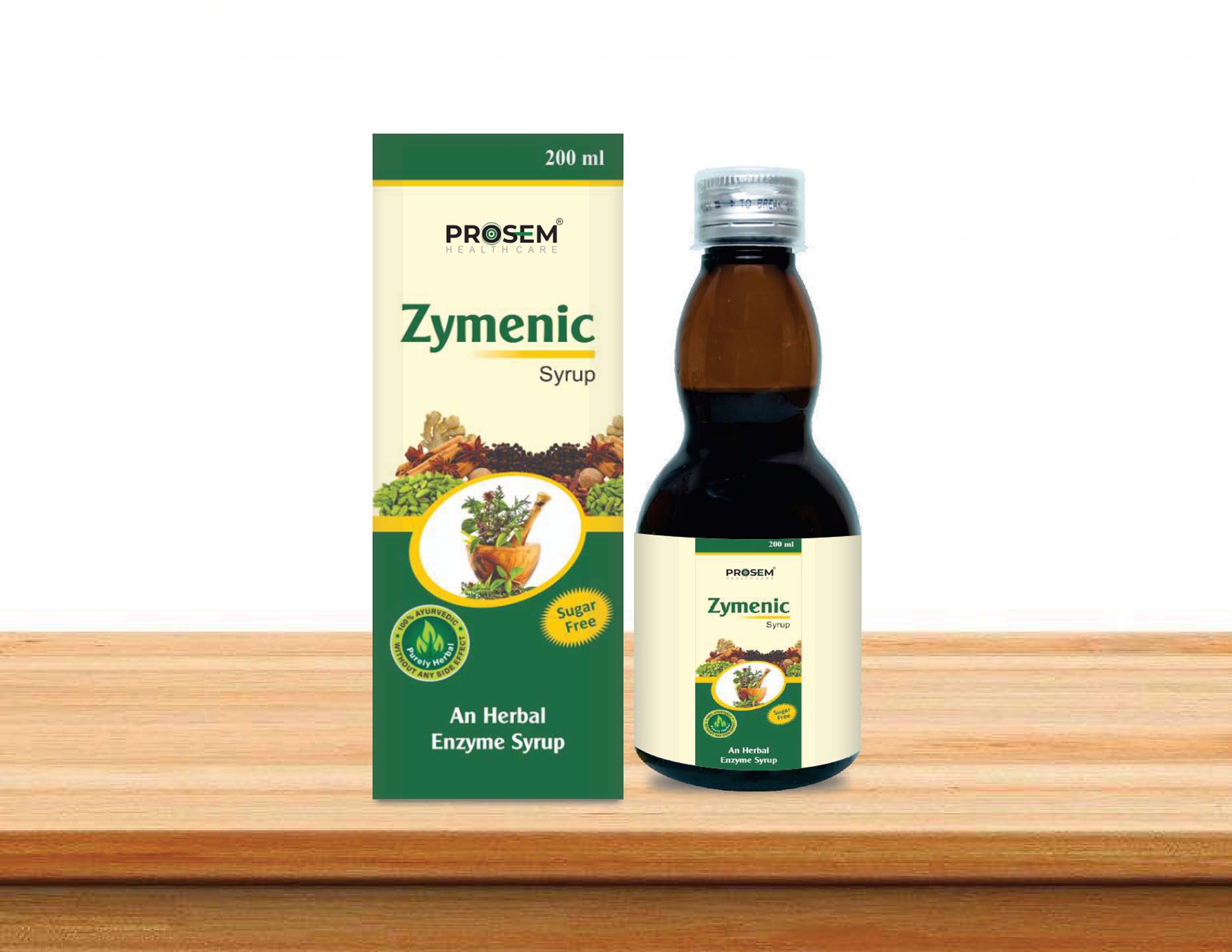 Zymenic Syrup, offered by Biofrank Pharmaceuticals (India) Pvt. Ltd.