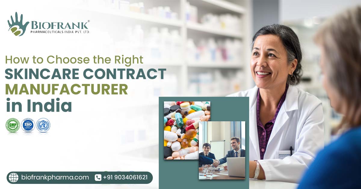 Skincare contract manufacturer in India