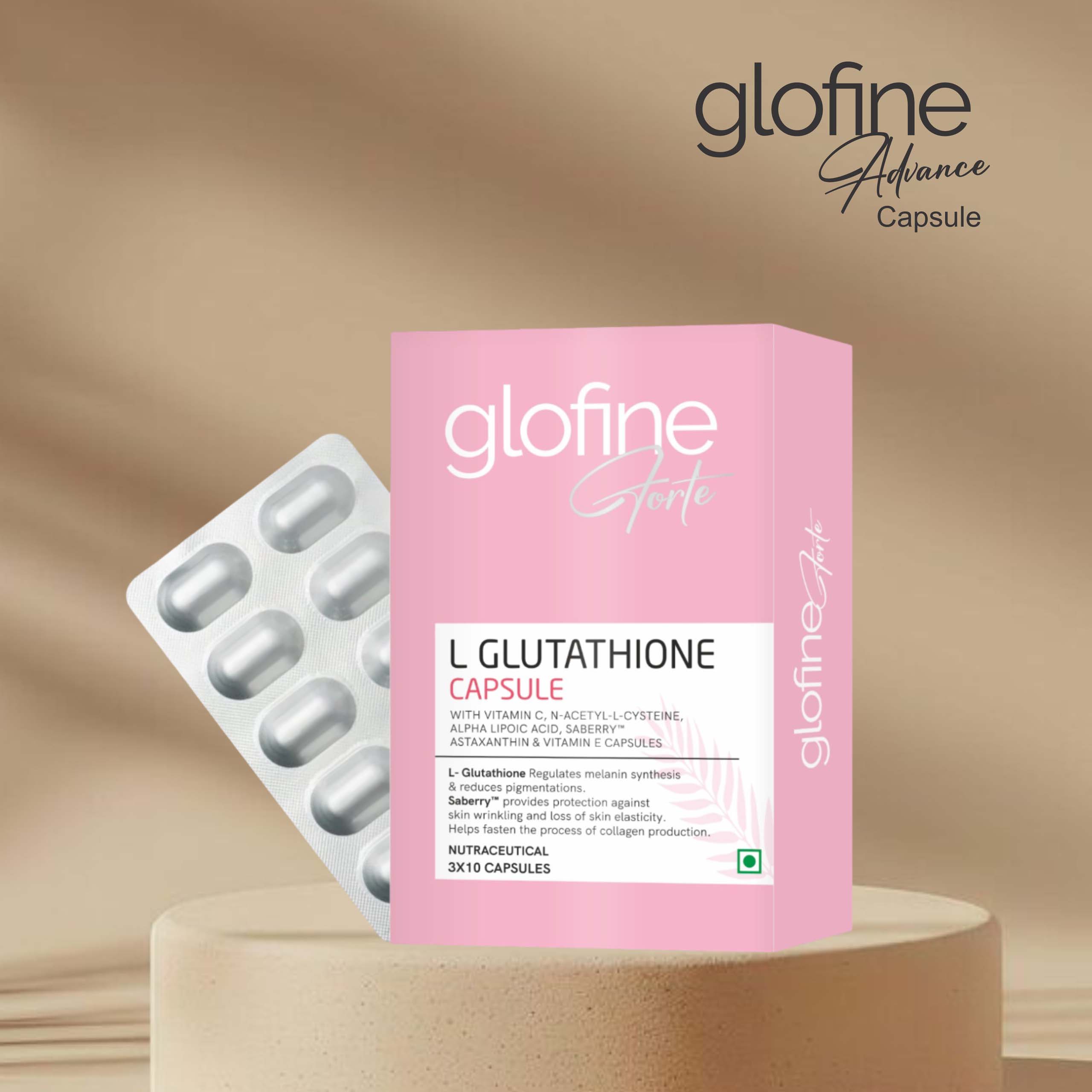 Glofine Advance-CAPSULE, offered by Biofrank Pharmaceuticals (India) Pvt. Ltd.