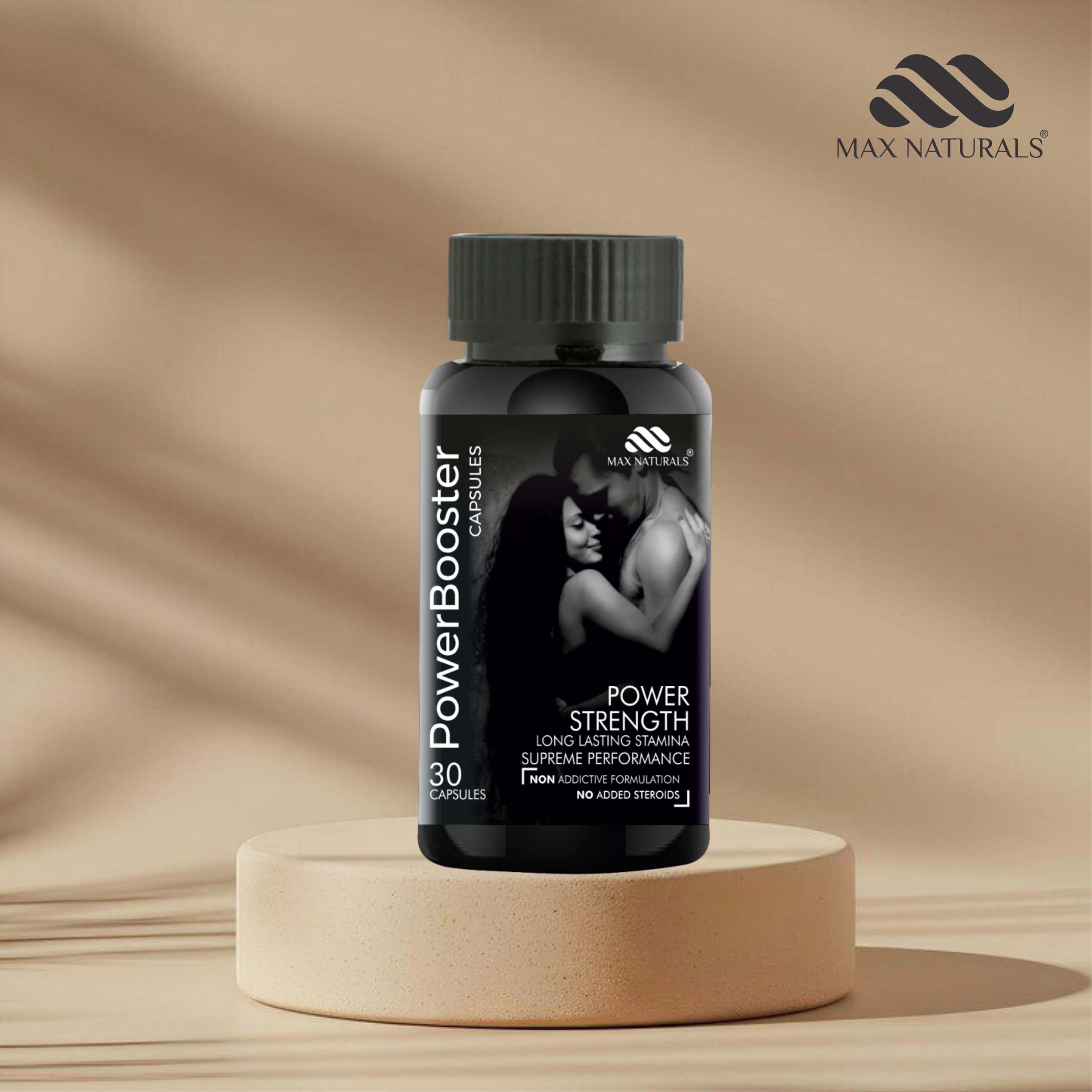 MAX NATURALS-PowerBooster Capsules, offered by Biofrank Pharmaceuticals (India) Pvt. Ltd.