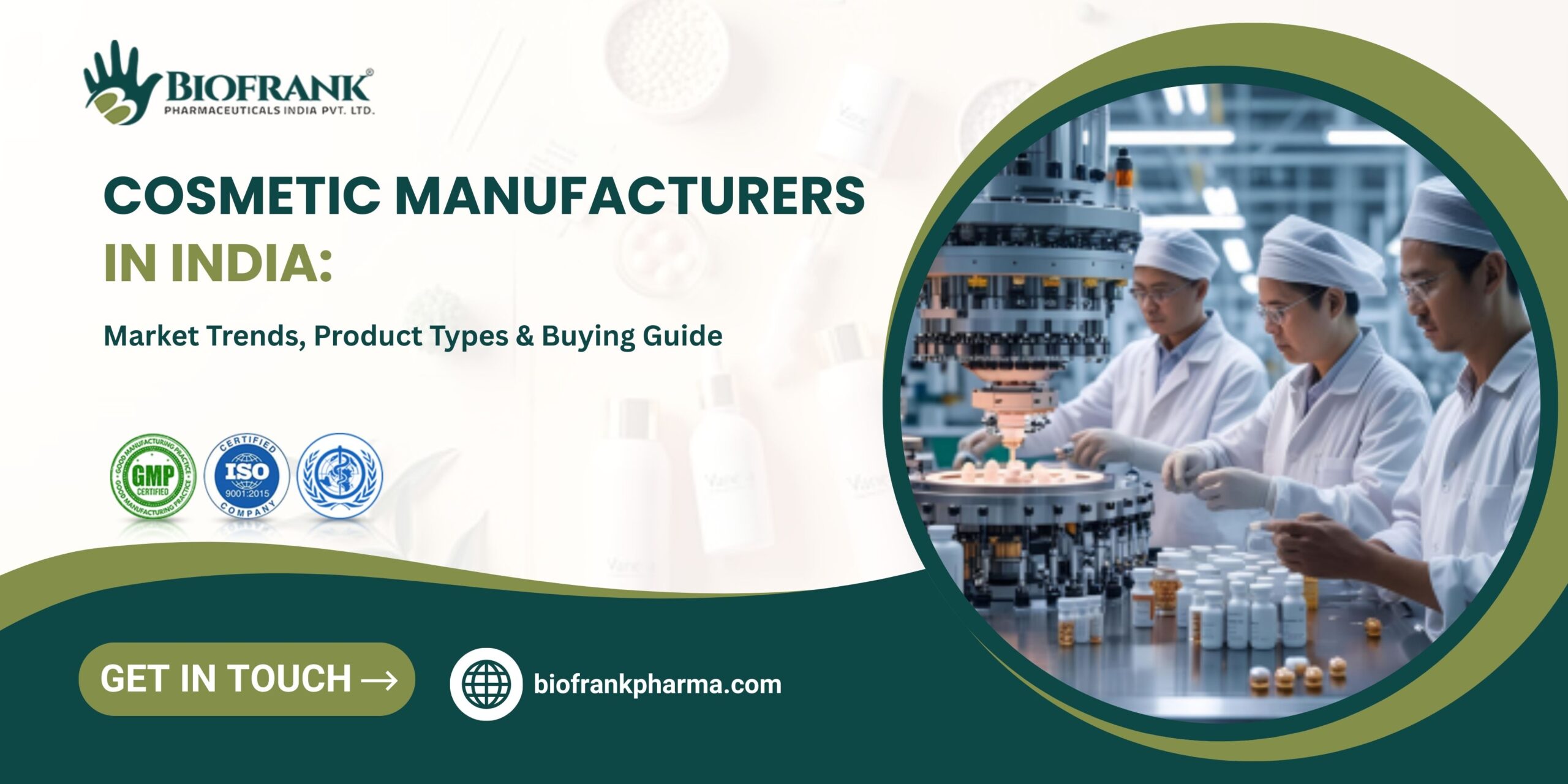 cosmetic manufacturers in India