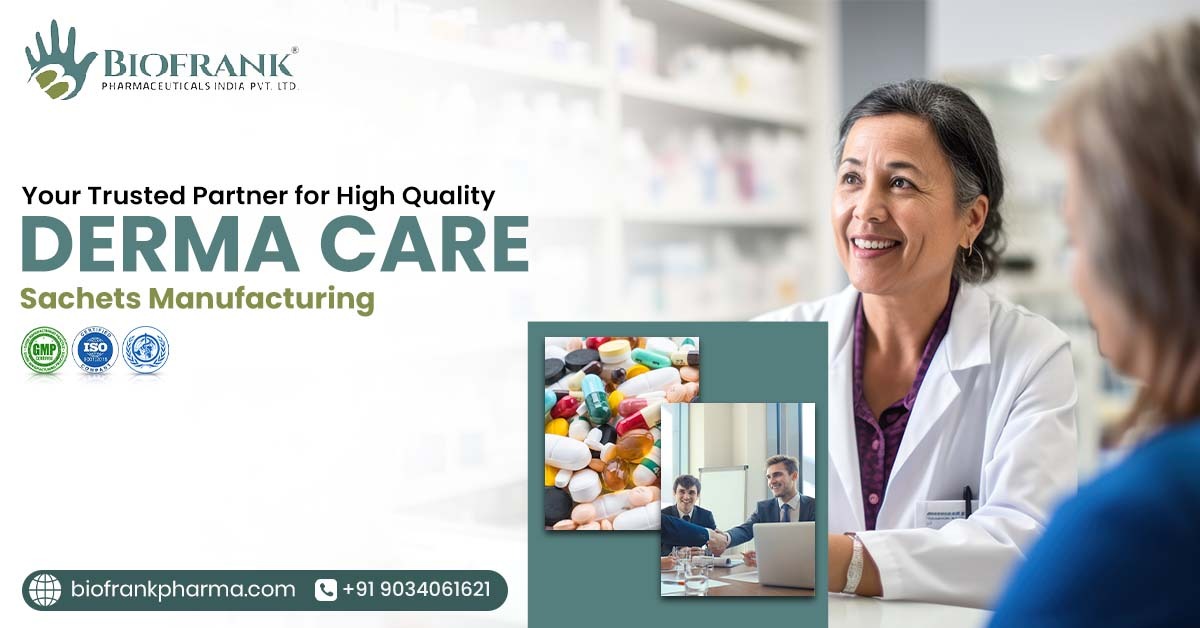 Derma Care Sachets Manufacturer