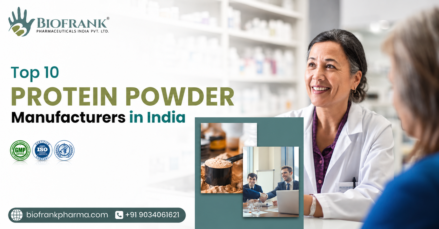 Top 10 Protein Powder Manufacturers in India