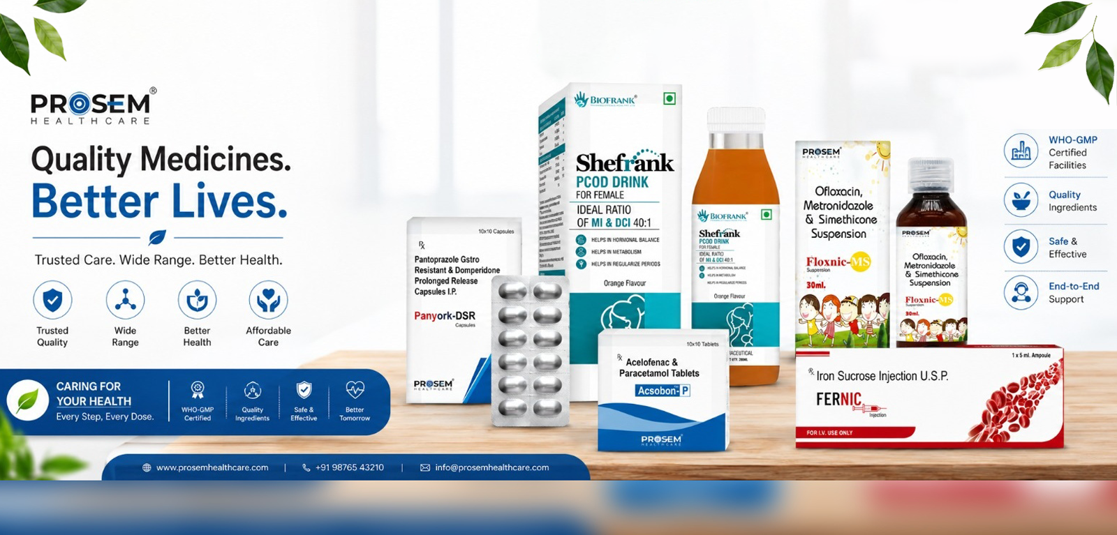 Biofrank Pharmaceuticals (India) Pvt. Ltd. Banner