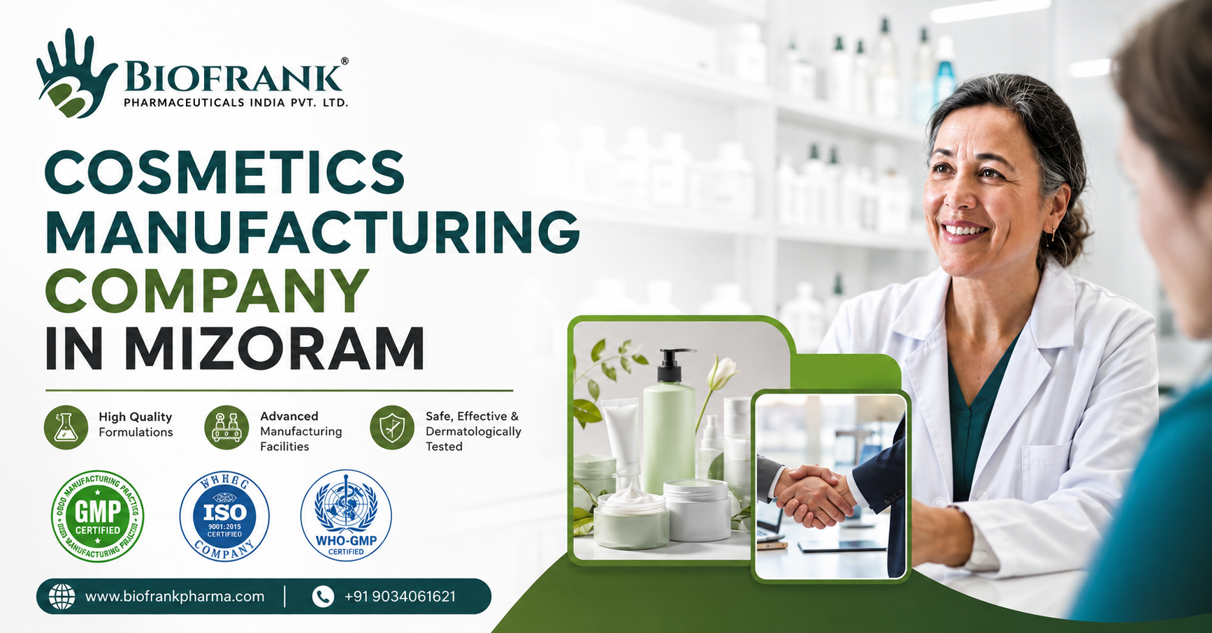 cosmetics manufacturing company in Mizoram